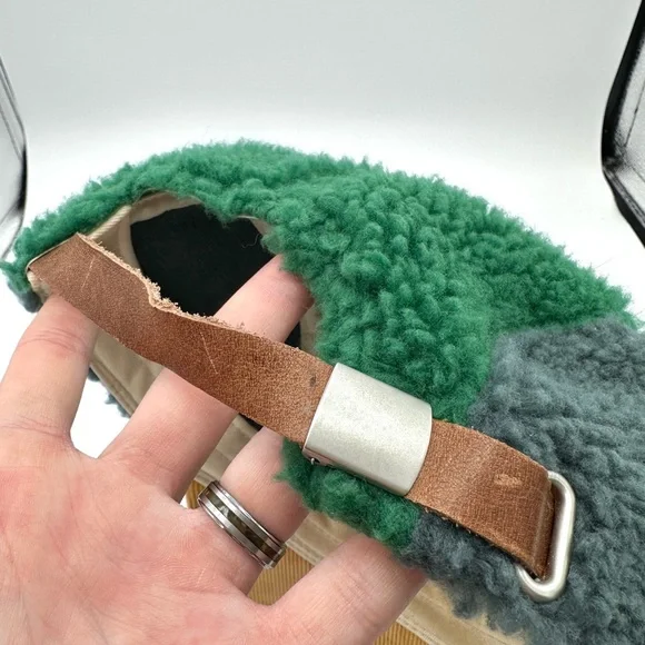 LL Bean Sherpa 5 Panel Hat Colorblock - Picture 6 of 8